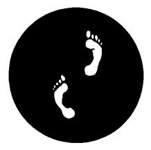 Gam Pattern 553 - Footprints