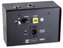 Pro Intercom Headset Station, Desktop #HS2T