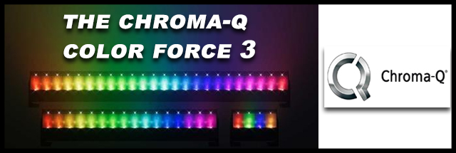 Chroma-Q Color Force 3 Web Banner