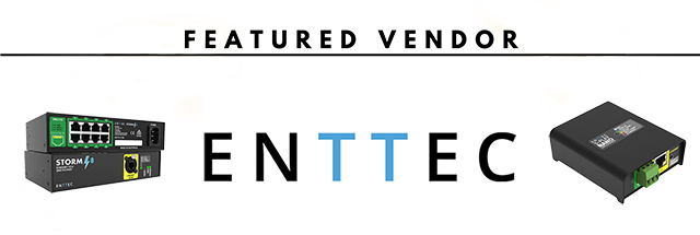 Enttec Featured Vendor Banner - Nov 2024