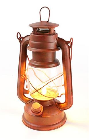 NEBO Old Red LED Lantern