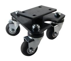 Tri-Wheel Caster 300 lbs Capacity (Neoprene)