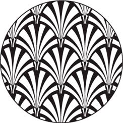 Rosco Pattern 8414 - Art Deco
