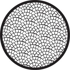 Rosco Pattern 8758 - Fan Tiles