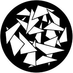 Rosco Pattern 9076 - Triangles 2