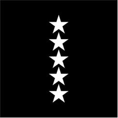 Apollo Pattern 1099 - Row of Stars