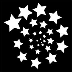 Apollo Pattern 2329 - Stars Spiral