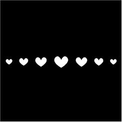 Apollo Pattern 4015 - Hearts Divider