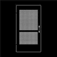 Apollo Pattern 6036 - Door-Plain Screen