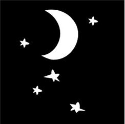Apollo Pattern 7013 - West-Night Sky
