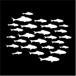 Apollo Pattern 7055 - Sea-School Of Fish