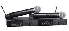 Shure SLXD24D/B58 Wireless Dual Vocal Mic Sys.