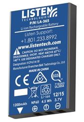 ListenTALK Rechargeable Li-ion Battery