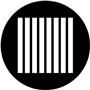Rosco Pattern 9655 - Jail Bar Vertical