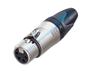 Neutrik #NC4FXX Inline 4-pin XLR Female
