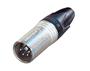 Neutrik #NC4MXX Inline 4-pin XLR Male
