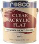 Rosco Clear Acrylic 5581 - Clear Flat