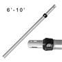 Tele-Upright, 2" Slip Fit, 6